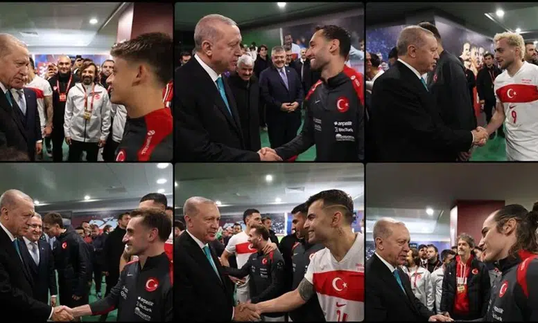 Cumhurbaşkanı Erdoğan’dan A Milli Takımı’na tebrik