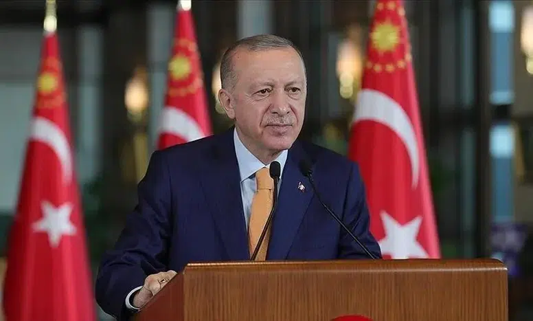 Cumhurbaşkanı Erdoğan konuşuyor