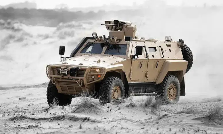 COBRA II zırhlı aracı Romanya’da sergileniyor