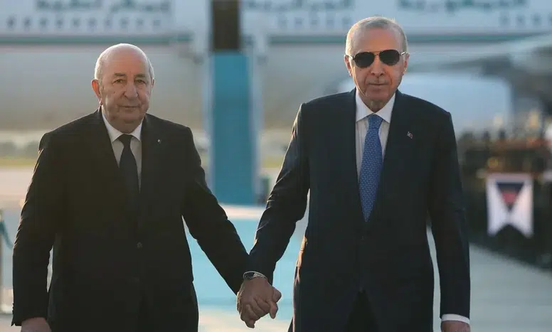 Cumhurbaşkanı Erdoğan, Cezayir Cumhurbaşkanı Tebbun ile görüştü