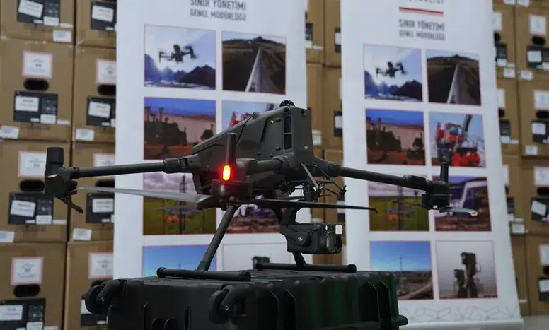 Sınır güvenliği için termal kameralı 391 dron envantere alındı