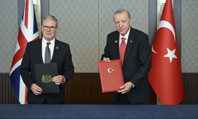 Ankara'da tarihi imza: Türkiye ile İngiltere arasında dev savunma ortaklığı