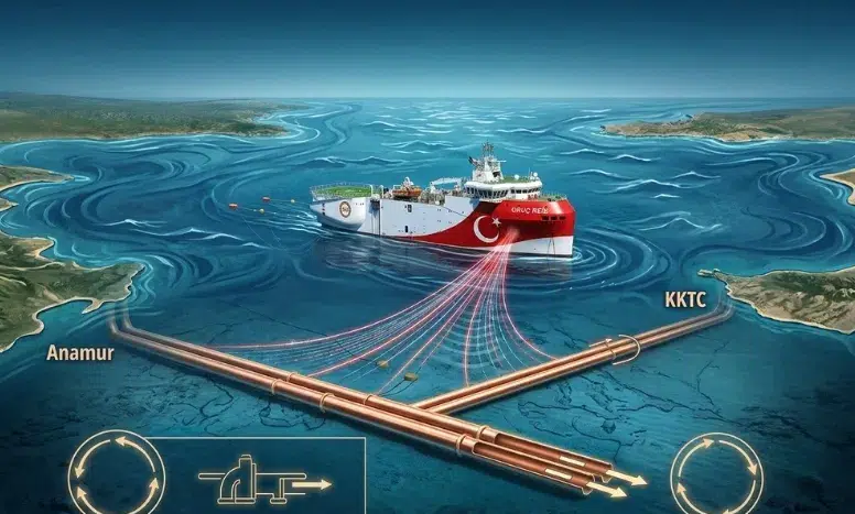 Doğu Akdeniz'de Türkiye'den KKTC'ye "enerji köprüsü" başladı