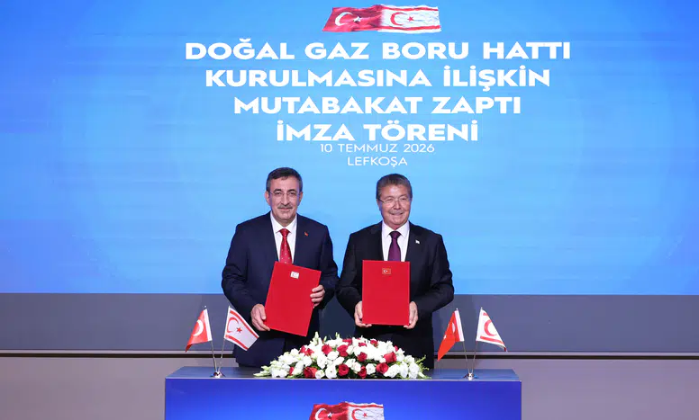 Ankara-Lefkoşa hattında tarihi adım: Türkiye'den Kuzey Kıbrıs'a deniz altından doğal gaz boru hattı kuruluyor