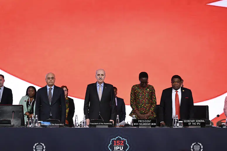 PAB 152. Genel Kurulunda Kahramanmaraş'taki okul saldırısında hayatını kaybedenler anıldı