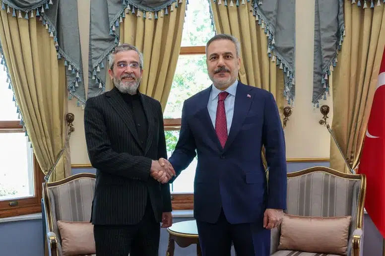 Bakan Fidan, İran Ulusal Güvenlik Yüksek Konseyi Sekreter Yardımcısı Bakıri ile görüştü