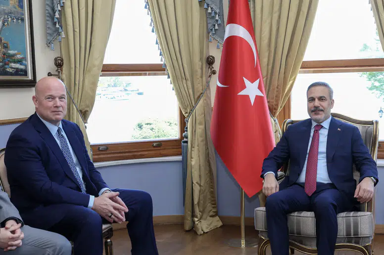 Bakan Fidan, ABD NATO Daimi Temsilcisi Whitaker’i kabul etti