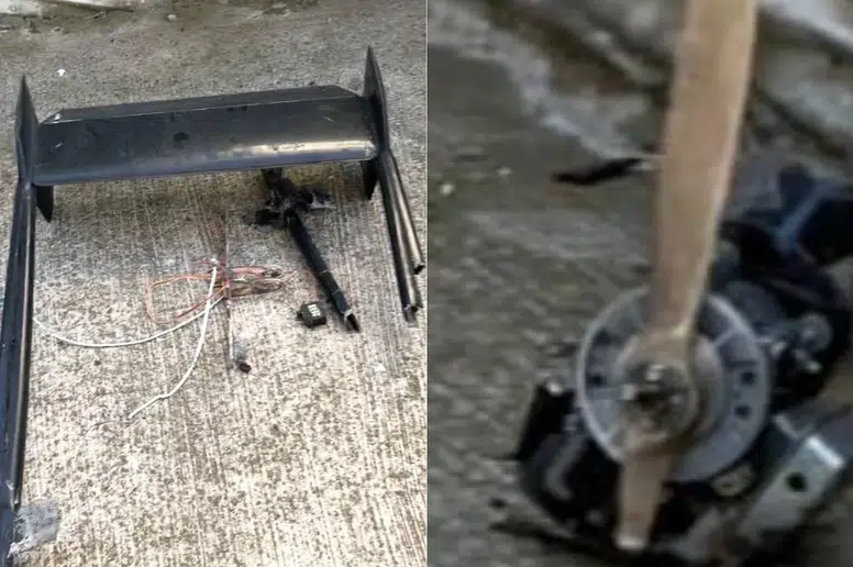 Samsun’da insansız hava aracı düştü: Evlerde hasar oluştu