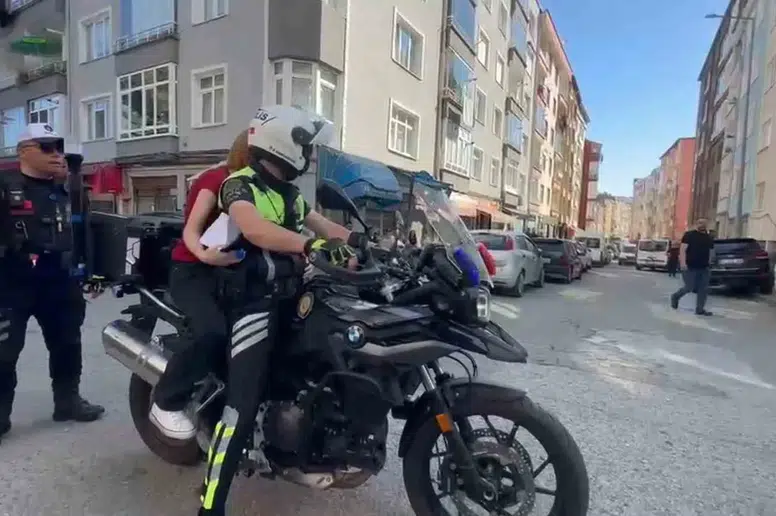 Giresun’da LGS'ye geç kalan öğrencinin yardımına polis ekipleri koştu