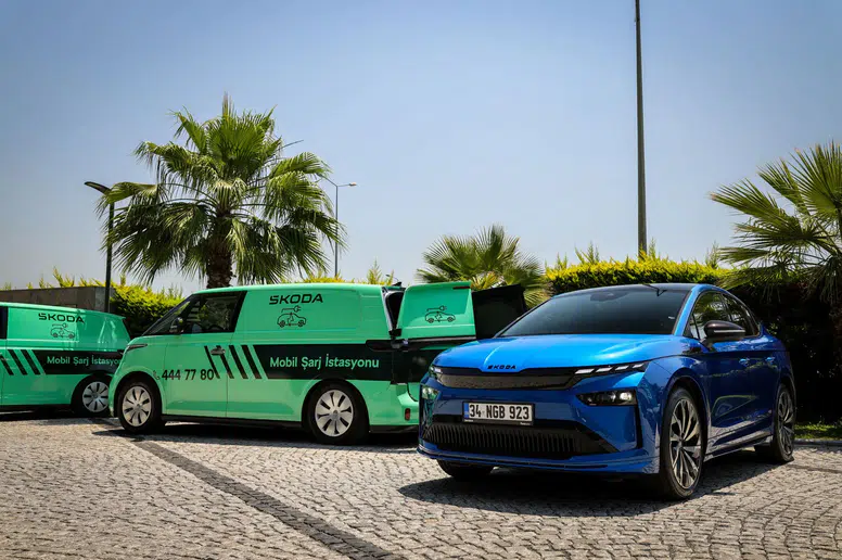 Skoda mobil şarj istasyonları yılın ilk yarısında 1000'den fazla elektrikli araca destek sağladı