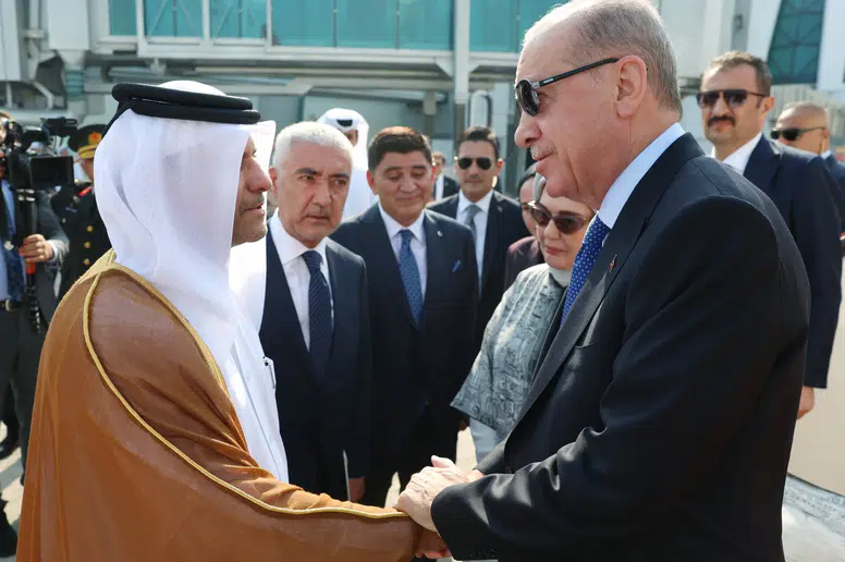 Cumhurbaşkanı Erdoğan, Doha'ya ulaştı